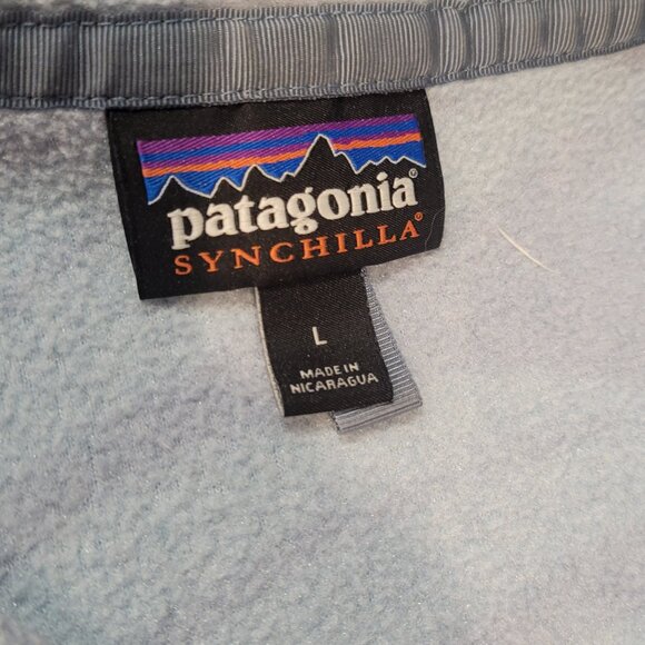 W,omen's PATAGONIA Pink & Purp[e Pullover Sweater - Picture 3 of 4